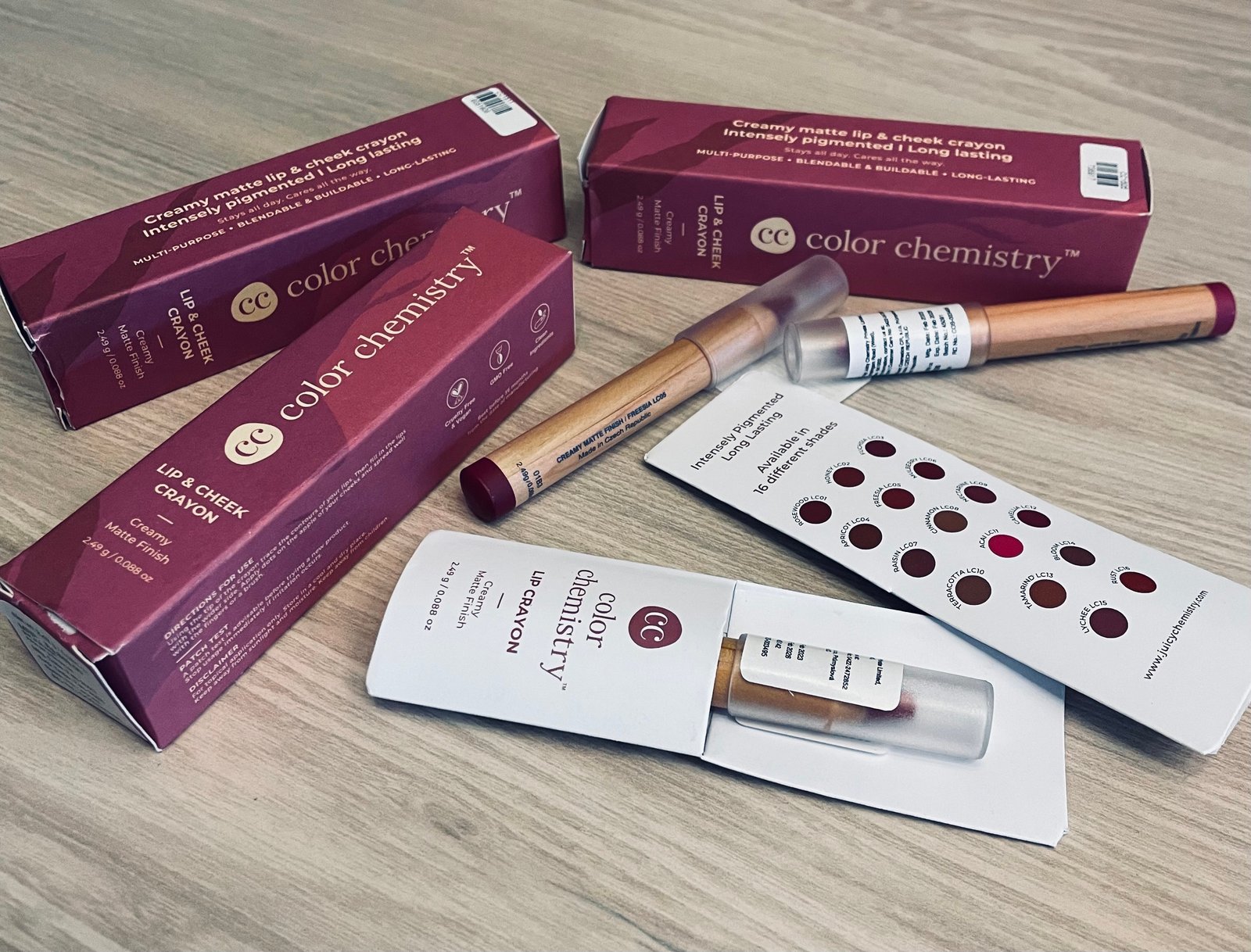 Color Chemistry lip crayon review